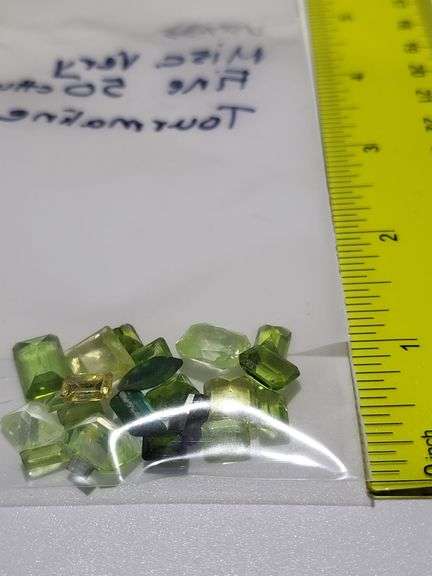 Very collectable 33.57 cttw high quality Tourmaline collection