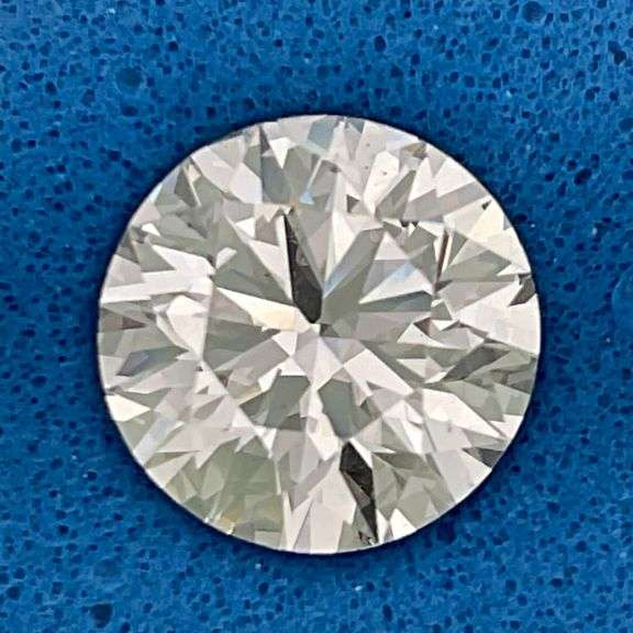 LAB GROWN ROUND BRILLIANT CUT LOOSE DIAMOND. 1.70 CARAT