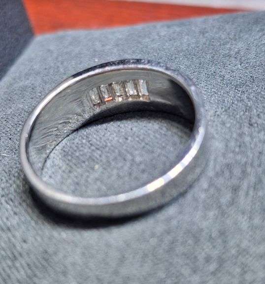 Elegant Diamond Wedding Band