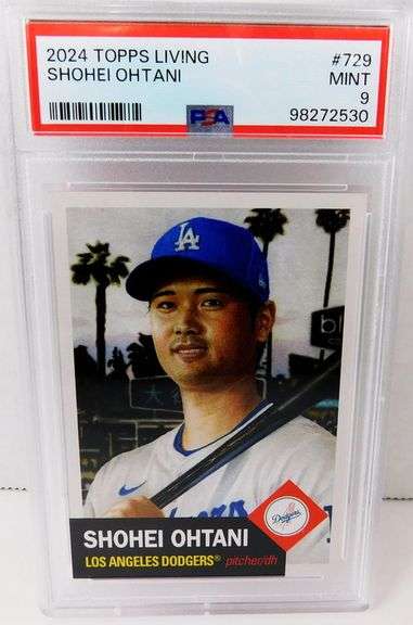 Shohei Ohtani 2024 Baseball Card, Mint 9
