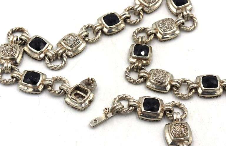 David Yurman diamond renaissance necklace