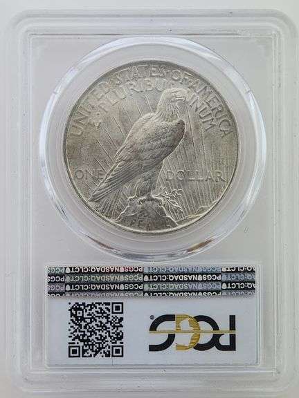 1922 Silver Peace Dollar, PCGS MS64