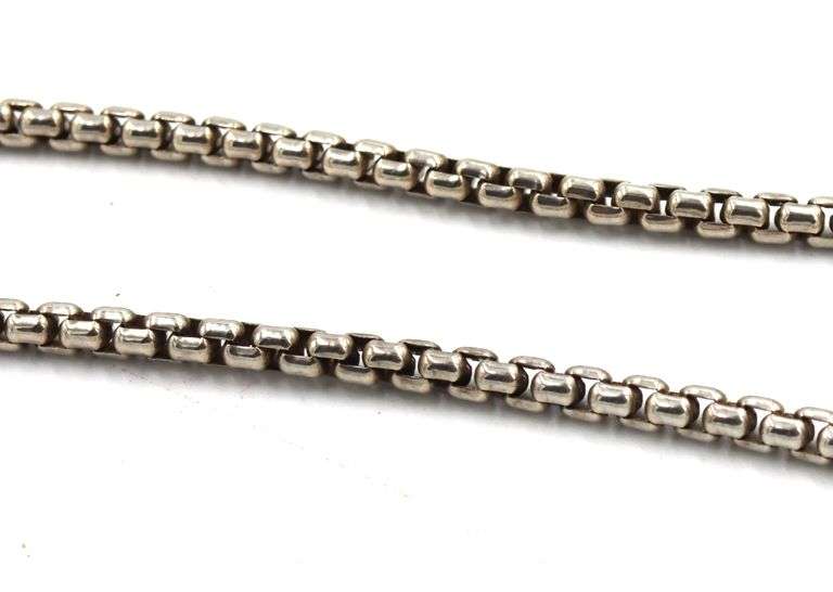 David Yurman 32" Beveled Box Chain
