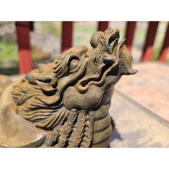 Cast Iron Dragon-Turtle