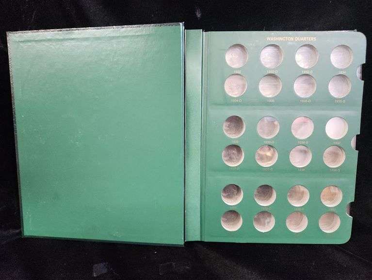 1965-1998 Washington Quarters Album Including Proofs
