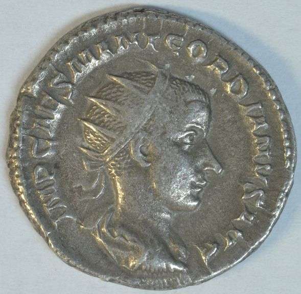 Sharp Scarcer Gordian III Roman Silver Denarius, 238-244 AD
