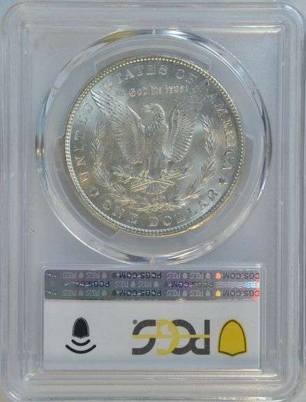 Satiny-white Gem BU 1902-O Morgan Silver Dollar. PCGS MS66