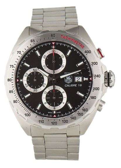Tag Heuer Formula 1 CAZ2010, 44mm, Black Dial, Stainless Steel Men’s Watch