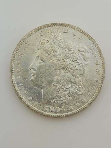 1904 O Morgan Silver Dollar, Circulated