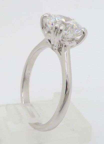 3.01CT D Color, VVS2 Clarity Diamond Solitaire