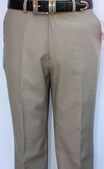 Fine Quality Italian Tailored Beige Pants