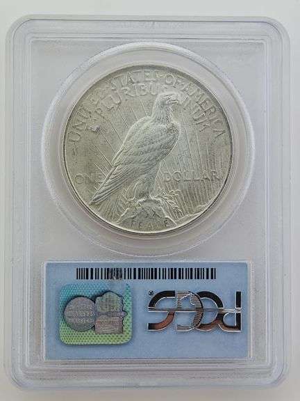 1923 Silver Peace Dollar, PCGS MS63