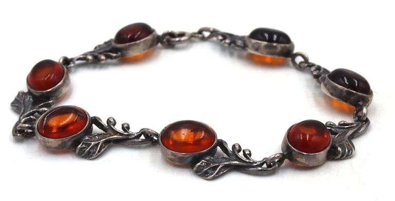Group lot of 4 vintage 925 sterling silver bracelets