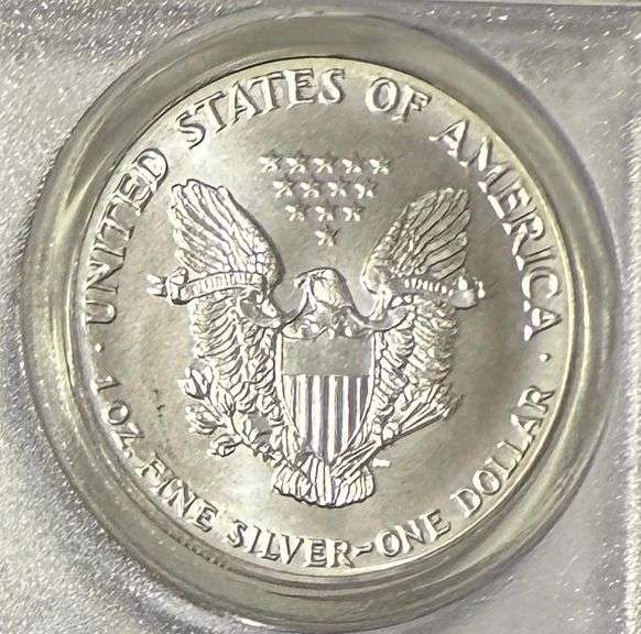 Frosty 1992 PCGS MS 68 First Strike Silver Eagle
