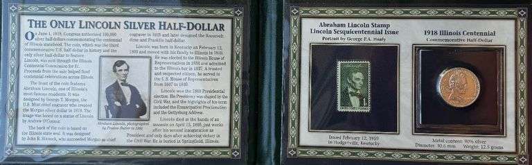 The Only Lincoln Silver Comm Coin.