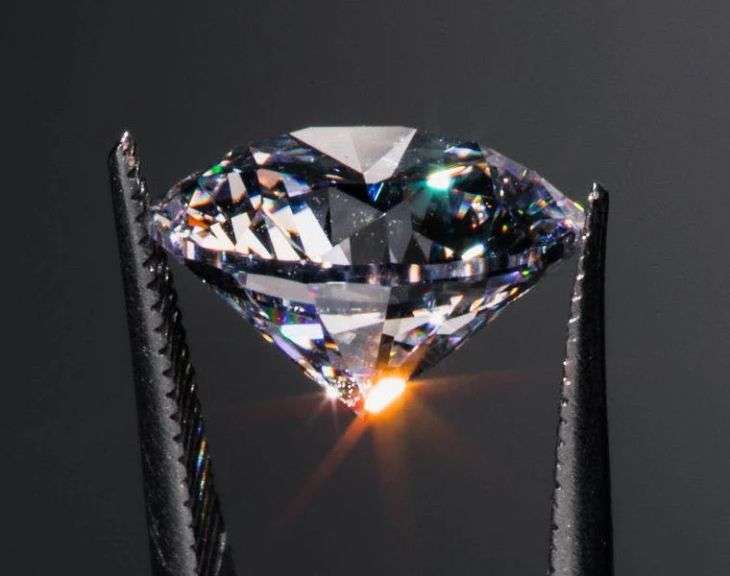 Huge Rare 11.5 Ct Sparkling White Lab Simulated Diamond Solitaire
