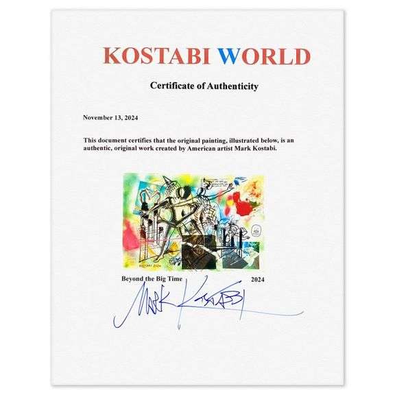 Beyond the Big Time by Kostabi Original