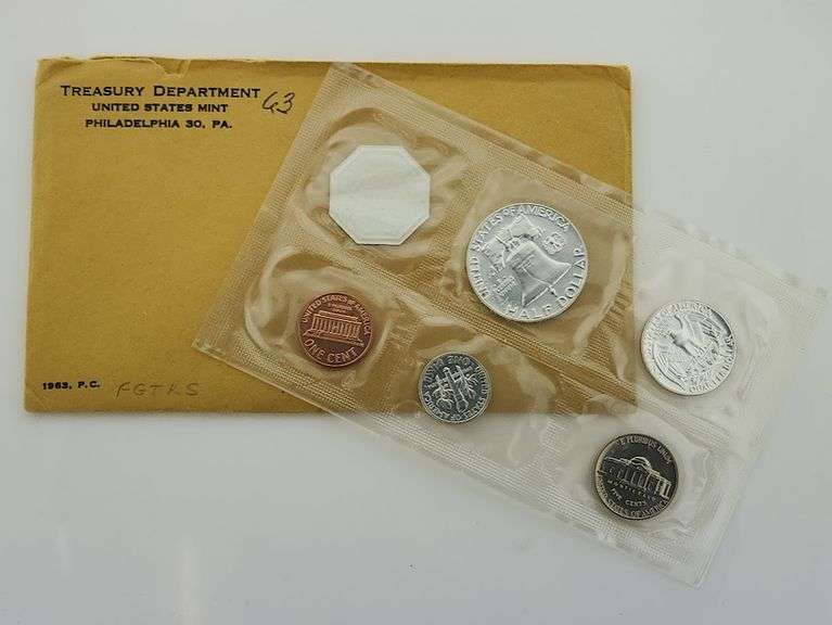 1963 United States Proof Set, OGP