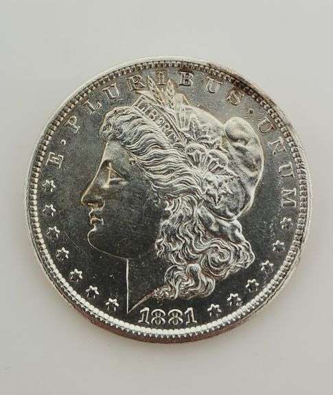 1881 S Morgan Silver Dollar