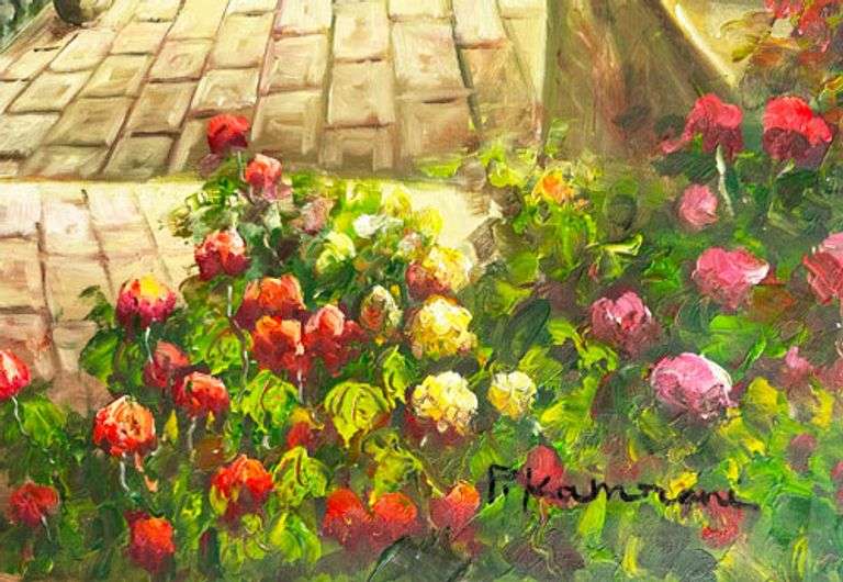 UNIQE TUSCANY  PAINTING ON CANVAS