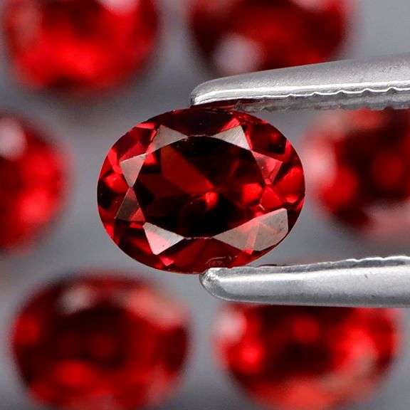 Premium 6.42ct real Padparadscha Mozambique Garnet set!