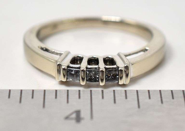 Angelic 14K White Gold Diamond Ring