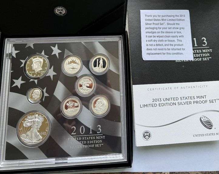 2013 US Mint Limited Edition Silver Proof Set
