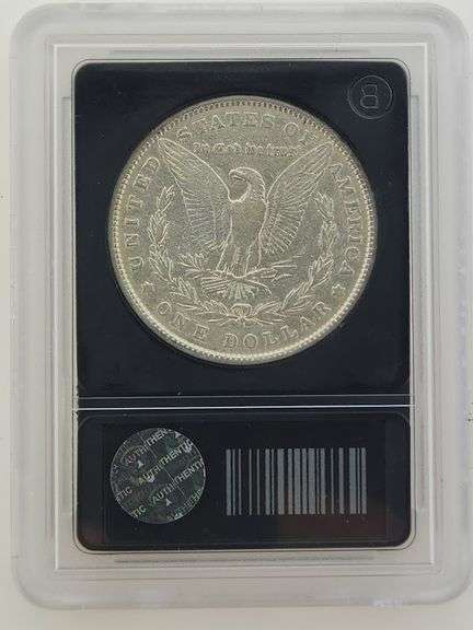 1880 Morgan Silver Dollar, Cleaned