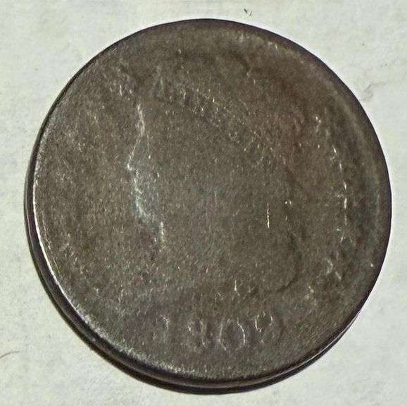 1809 Classic Head Half Cent