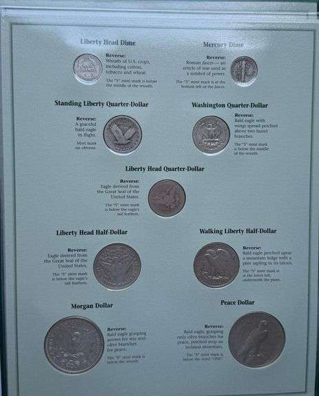 Silver Coins of The SF Mint 1878-1937