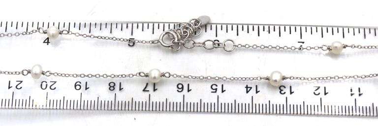 Group lot of 8 Vintage 925 sterling silver necklaces