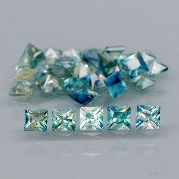 Glittering examples of Australian Party Sapphires weighing 3.43cts!