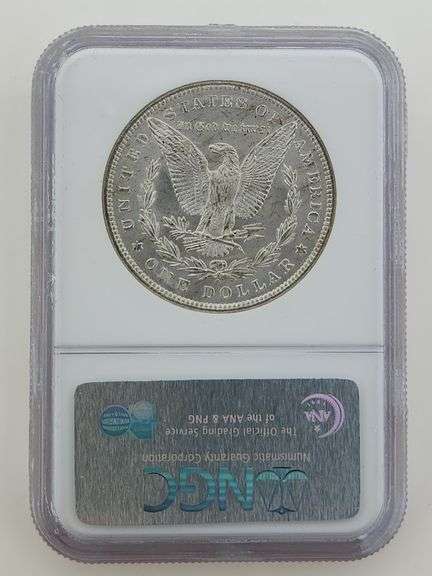 1885 O Morgan Silver Dollar, NGC MS64