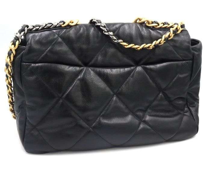 Chanel 19 Quilted Flap Maxi Bag