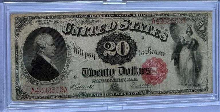 $20 Series of 1880 US Note