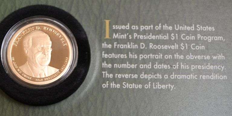2014 FDR Coin & Chronicles Set