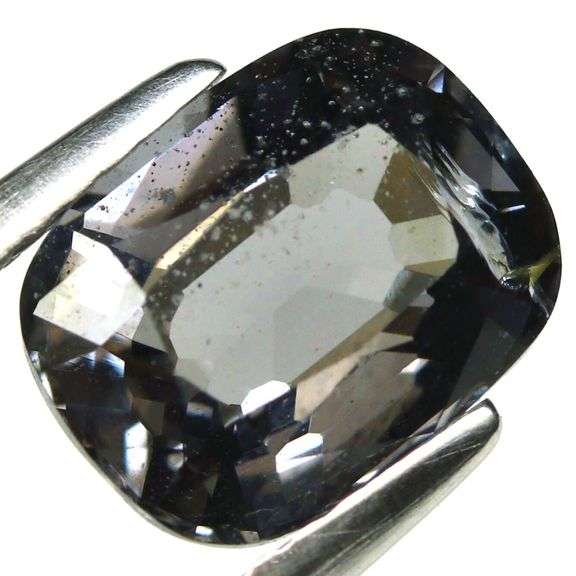 Rare 2.22ct untreated silver gray Spinel