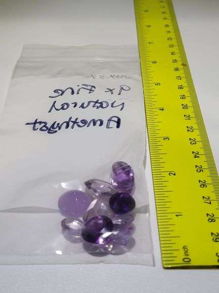 Collector's item! very fine and large 9 Natural Amethyst 63.14 CTTW