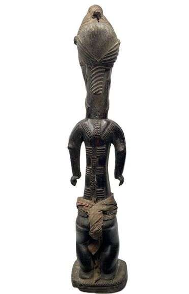 Vintage/Antique Carved Male Aferican Wooden Figure