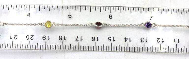 Vintage 925 sterling silver group lot of 9 bracelets