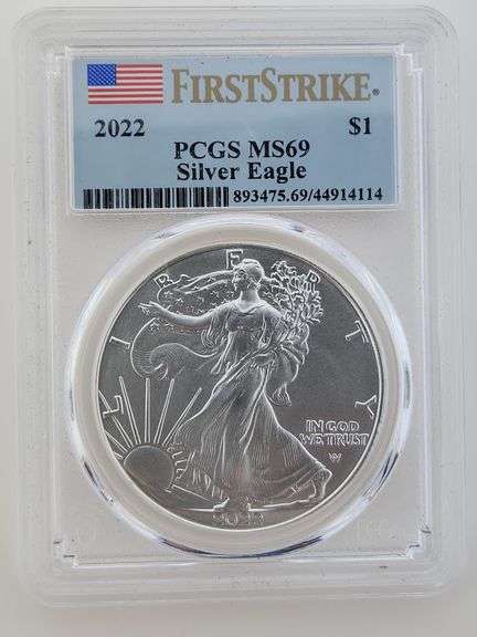 2022 American Silver Eagle - PCGS MS69