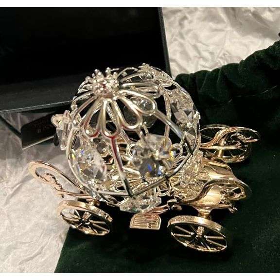 24K Gold-Plated Cinderella Pumpkin Coach