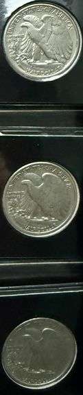 Walking Liberty Half Dollar Mint Mark Folio