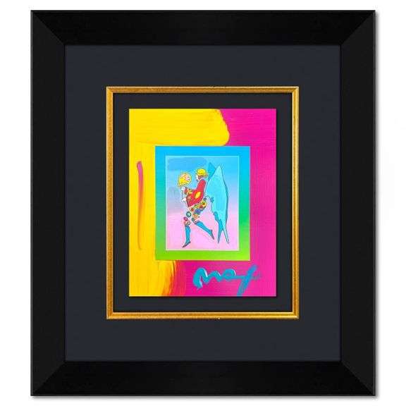 Tip Toe Floating by Peter Max