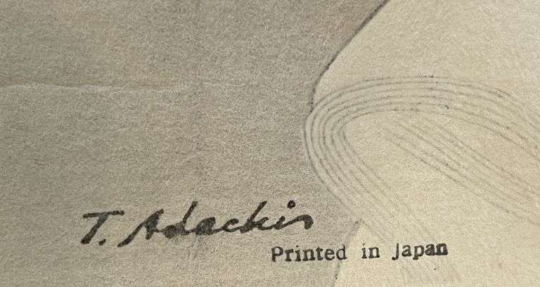 Vintage Kitagawa Utamaro Woodblock Print