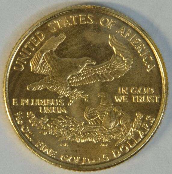 Superb Gem BU 1999 $5 American Gold Eagle