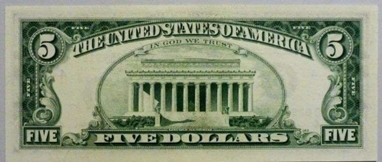 (2) Superb Crisp 1969A $5 Star Replacement Notes Cleveland-Consecutive!