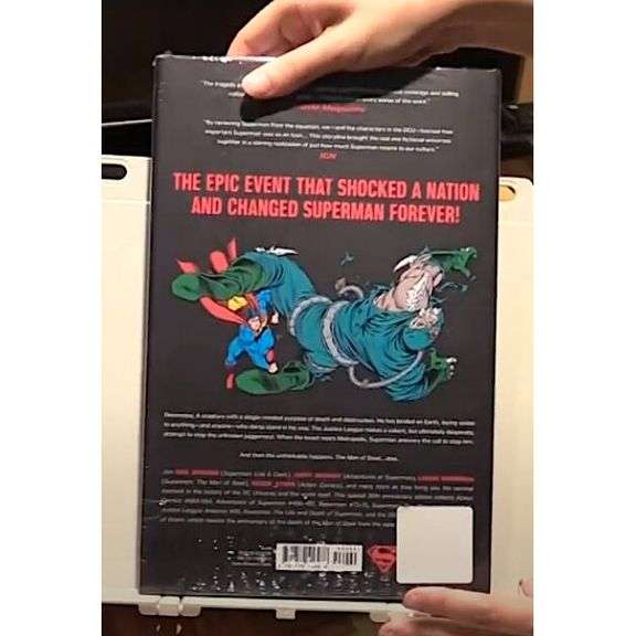 The Death of Superman Hardcover Graphic Novel