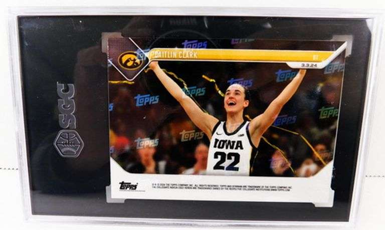 Caitlin Clark U Now Bowman Basketball Card, 10 Gem Mint