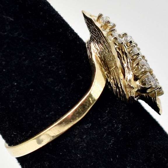 Adorable Diamond Ring in 10K Yellow Gold